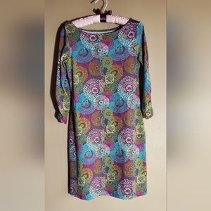 SOYBU Casual Dress Multi-colored Small